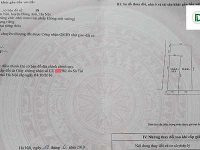 Mặt ql23b . vân trì - vân nội . trục kinh doanh cực đỉnh. diện tích 52m , lô góc 3