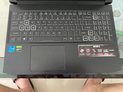 Laptop acer gaming nitro5 . date 2021 2