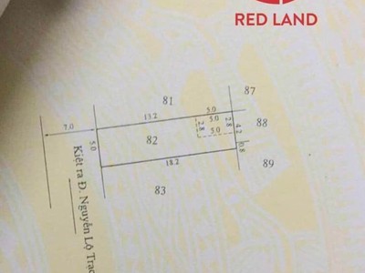 Đất Mặt Tiền Kiệt 116 Nguyễn Lộ Trạch- Cạnh KQH Xuân Phú 1