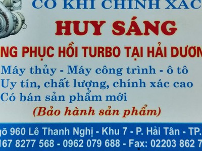 Xưởng sửa chữa TURBO ô tô HUY SÁNG 4