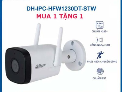 Camera wifi ngoài trời Dahua DH-IPC-HFW1230DT-STW 0