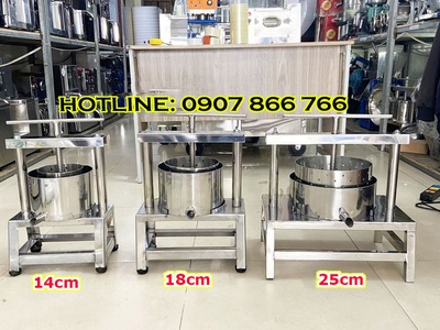 Máy ép nước cốt dừa, ép tóp mỡ bằng tay 0