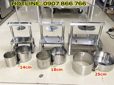 Máy ép nước cốt dừa, ép tóp mỡ bằng tay 1