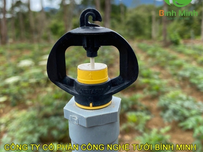 Vòi phun Gyronet, vòi phun mưa tưới rau, thông số kỹ thuật tưới phun Gyronet 0