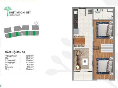 Khách cắt lỗ 200tr căn 2pn vista riverside lầu thấp 3