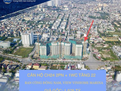 Chỉ 2,x tỷ có ngay căn 52m2, 2PN tầng đẹp tại tòa TUYLIP hướng Đông Nam, view Vinhomes. 4