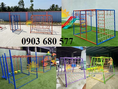Thang leo, xích đu, thang leo kết hợp xích đu cho trẻ em 2