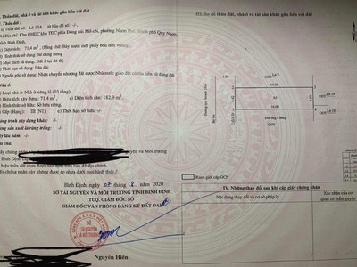 Cần bán nhà mặt tiền 3 tầng khu kdc phía đông núi mồ côi, nhơn phú, quy nhơn, bình định 1