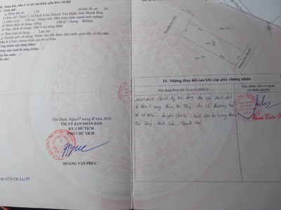 Bán đất full thổ cư tại tỉnh lộ 516 xã định liên, huyện yên định, thanh hóa 0