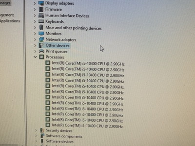 Thùng dell i5 gen 10 ram 4g 6371