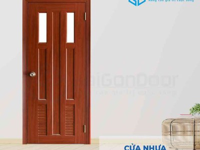 Cửa nhựa Đài Loan mẫu cửa nhà vệ sinh đang được ưa chuộng hiện nay 2