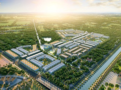 Bán nhà mặt tiền lộ giới 53m, cam kết thuê lại 12 tháng  DIC Victory City Hậu Giang 2