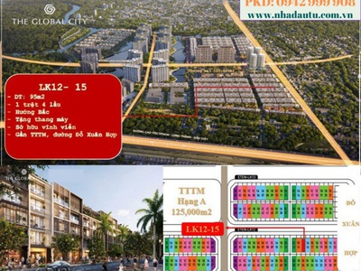 Nhà phố thương mại shophouse the global city thành phố thủ đức 0