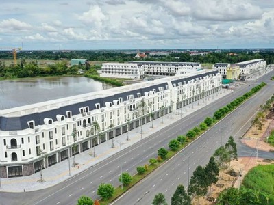 Bán nhà mặt tiền lộ giới 53m, cam kết thuê lại 12 tháng  DIC Victory City Hậu Giang 3