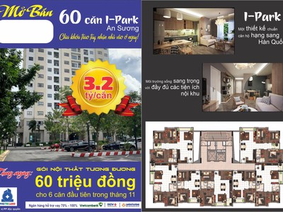 Sỡ hữu lâu dài căn hộ Ipark An Sương được thiết kế theo phong cách chuẩn căn hộ hạng sang Hàn Quốc 0