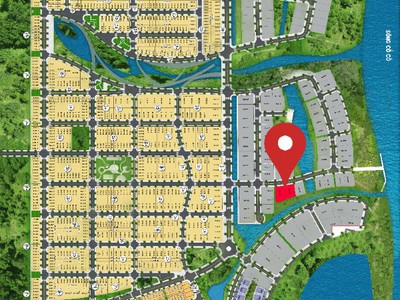 Bán đất biệt thự ven sông VIP nhất toàn khu giá cam kết rẻ nhất toàn khu FPT, ngang 38m 1