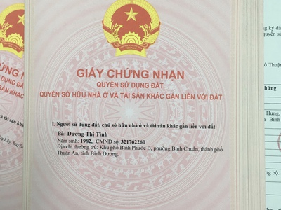 Cuối năm gia đình tôi thanh lý lô đất ngay chợ Tân Khai, 549tr/225m2 4