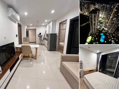 Cho thuê căn 2PN2WC full hết nội thất view hồ bơi, chỉ cần xách vali vô ở Vinhome Grand Park quận 9 0