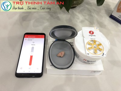 Máy trợ thính Tâm An - Máy trong tai CIC 1