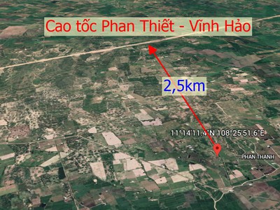 Cần bán lô đất 771m2 xã Phan Thanh - Bắc Bình, cách cao tốc chỉ 2,5km 1