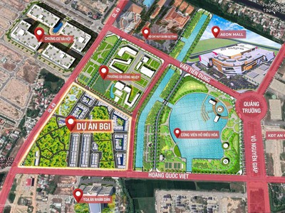 Nhà tại mặt tiền Hoàng Quốc Việt - Giá 8,5 tỷ, kế bên AEON Mall Huế 3