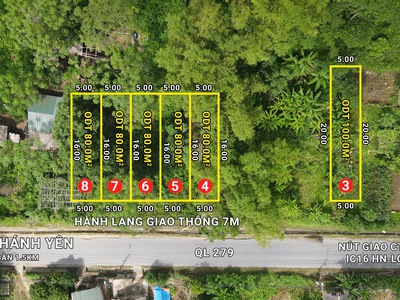 Bán lô đất khánh yên văn bàn 1