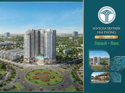Căn hộ cao cấp Sentosa Sky Park Hải Phòng 100 vốn Singapore 0