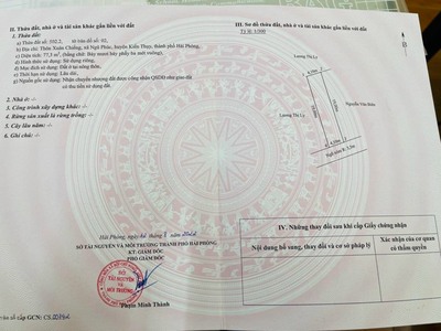 Chuyển nhượng lô đất tại Ngũ Phúc, Kiến Thụy, Hải Phòng 4