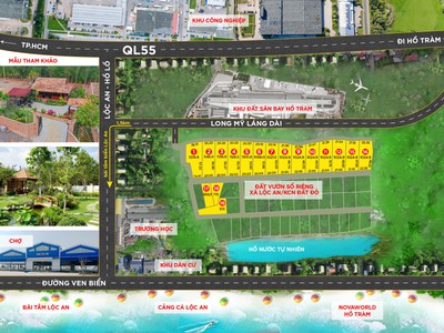 Đất vườn biển Hồ Tràm, BR-VT 3