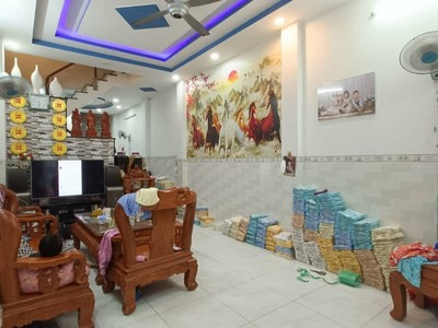 Hương lộ 3 giáp Tân Phú, hẻm 5m thông 4 tầng BTCT, 4,2 x 16 giá chỉ 6, 0