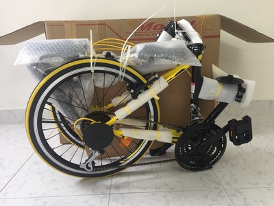 Thanh lý xe đạp gấp Modulo mua cùng CRV, vẫn còn nguyên thùng chưa bóc. Giá 5 triệu 1