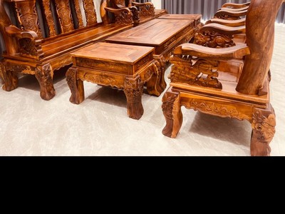 THANH LÝ bộ bàn ghế gỗ cẩm nam phi GIÁ RẺ 1
