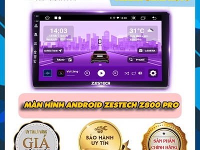 Mua bộ sản phẩm màn hình Zestech Z800 Pro uy tín tại Thanh Bình Auto 0