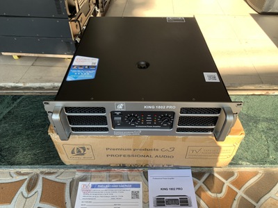 ĐẨY siêu khủng CAF KING-1802PRO 1800W/1 kênh sai 3U 1