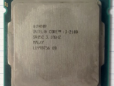 CPU Intel Core i3 2100 3.10 GHz 2