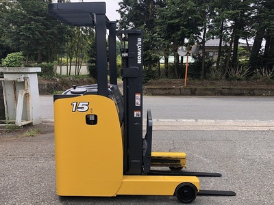 Xe nâng điện đứng lái 1.5 tấn komatsu 2018 0