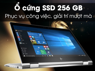 Bán Latop HP I7-7600 Ram 16GB, SSD: 256, xoay gập, cảm ứng mới 95 1