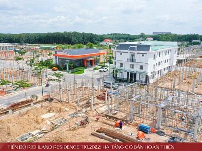 Nhà ở 1 trệt 1 lầu an cư sổ hồng riêng liền kề TTHC Bến Cát thanh toán chỉ 515 triệu 3