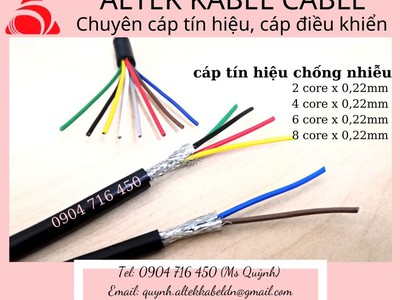 Cáp tín hiệu chống nhiễu Altek Kabel 0