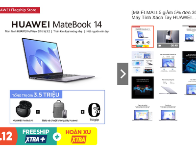Laptop Huawei MateBook 14 0