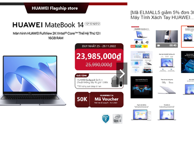Laptop Huawei MateBook 14 1