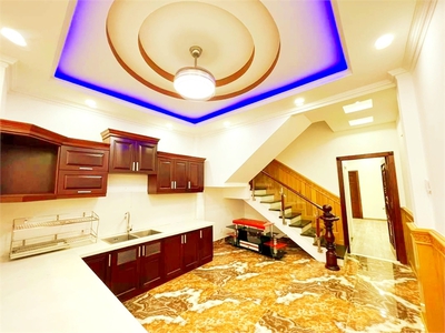 Bán nhà hẻm 8m xe tải  vào 1 trục lê đức thọ q.gò vấp 4.2x14m 4 tầng 6.1tỷ 2