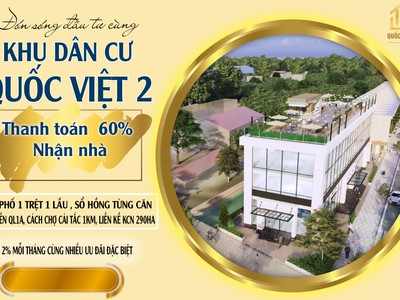 Khu dân cư quốc việt 2- hậu giang 2