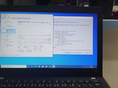 Laptop Thinkpad X280 CPU: Core i5-8350U ram 8 SSD 256NVME cực nhanh 1