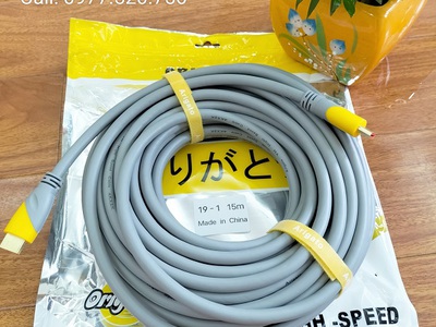Dây cáp HDMI Arigatoo 19 1 dây xám, Cáp HDMI 1.5m,3m,5m,10m,15m,20m tại Hải Phòng 4