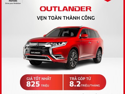 Mitsubishi Hưng Yên . Mitsubishi Outlander Giá Rẻ . Ngập Tràn Ưu Đãi . 0