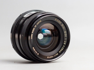 Sigma 28mm f2.8 Mutil-Coated Mini-Wide 19417 3