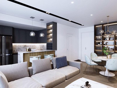 Căn 1pn 85m2 Full nội thất tháp Brilliant Đảo Kim Cương đã có sổ cần tìm chủ mới 1