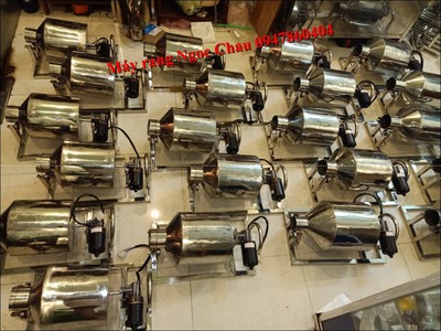 Máy rang bột ngũ cốc, bột đậu nành Ngọc Châu 0