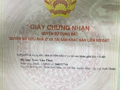 Chính chủ cần bán nhà 180m2 huyện hàm tân, giá rẻ thương lượng cho khách thiện chí 4